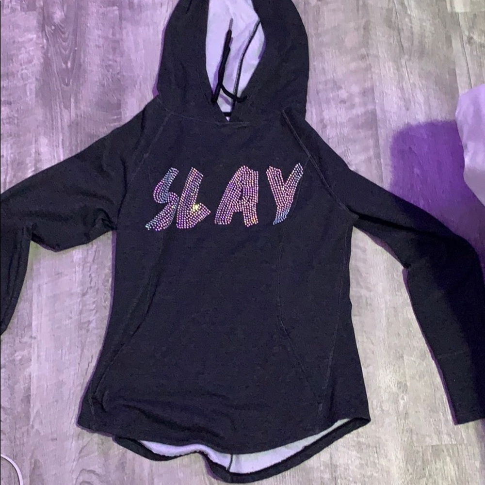Sweatshirt from cheer competition